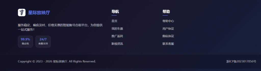 星际放映厅怎么样？